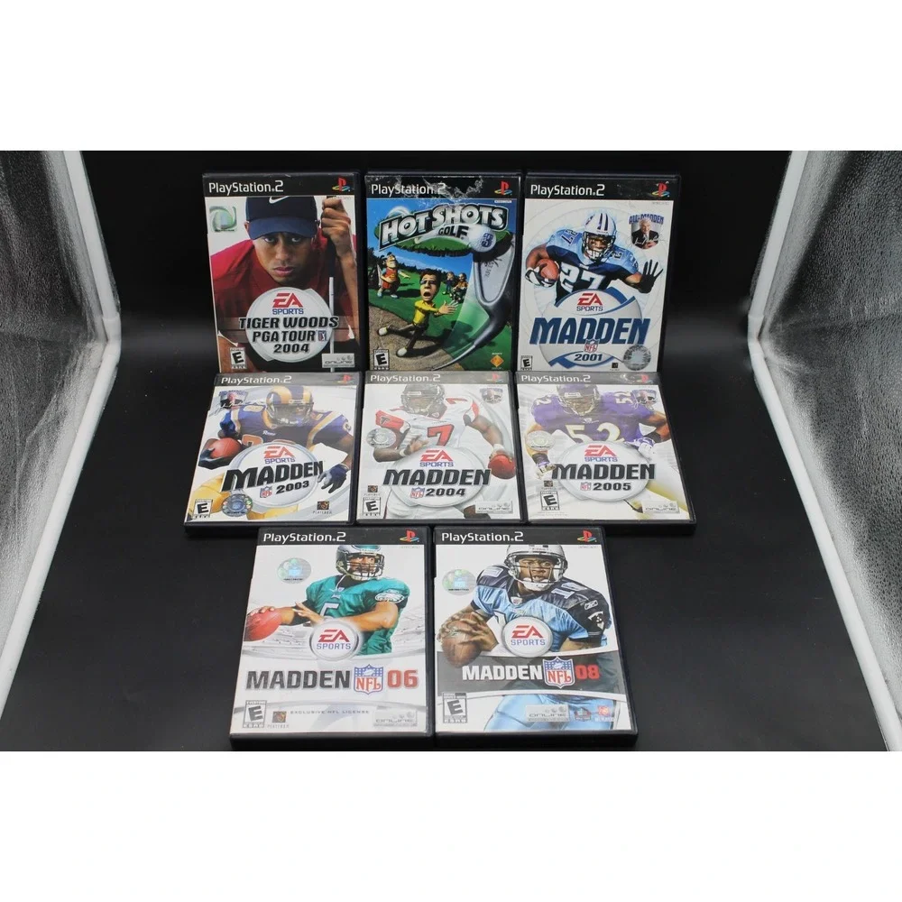 PlayStation 2 Game Lot 22 PS2 Games Untested COD True Crime SpyHunter Matrix